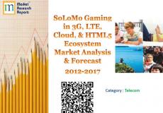 SoLoMo Gaming in 3G, LTE, Cloud, & HTML5 Ecosystem: Market Analysis & Forecast 2012-2017